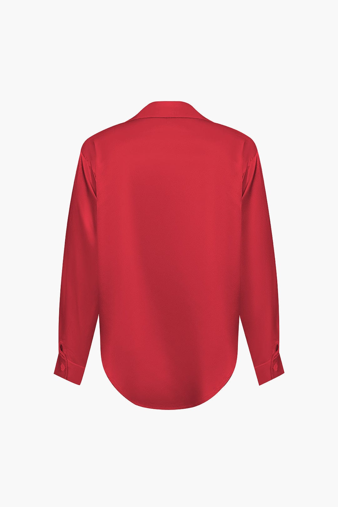 Damen Geknöpft Lang Bluse
