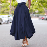 Feija | Damen Vintage Elegant Röcke | Maxi
