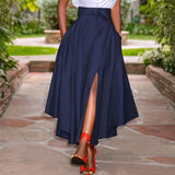 Feija | Damen Vintage Elegant Röcke | Maxi