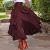 Feija | Damen Vintage Elegant Röcke | Maxi