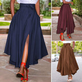 Feija | Damen Vintage Elegant Röcke | Maxi