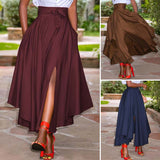 Feija | Damen Vintage Elegant Röcke | Maxi