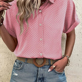 Elviera | Damen Vintage Polo | Kurzarm