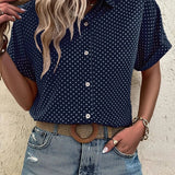 Elviera | Damen Vintage Polo | Kurzarm