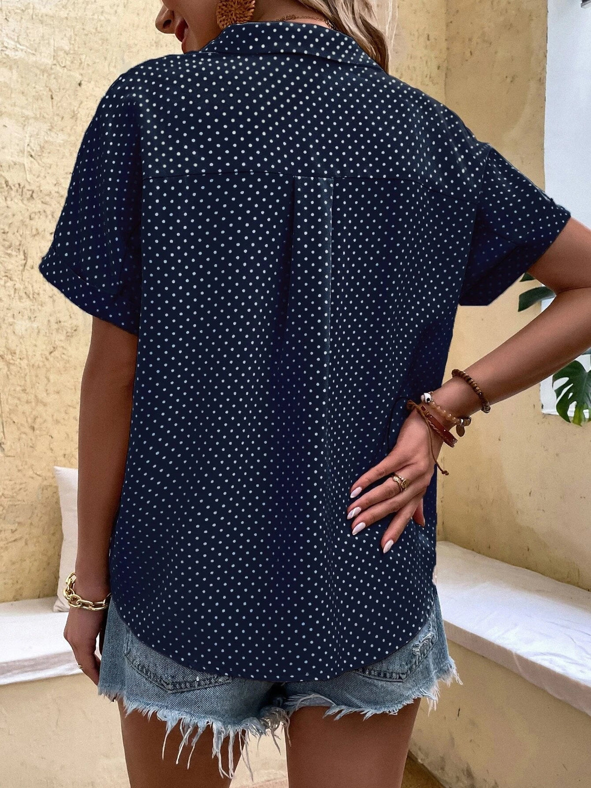 Elviera | Damen Vintage Polo | Kurzarm