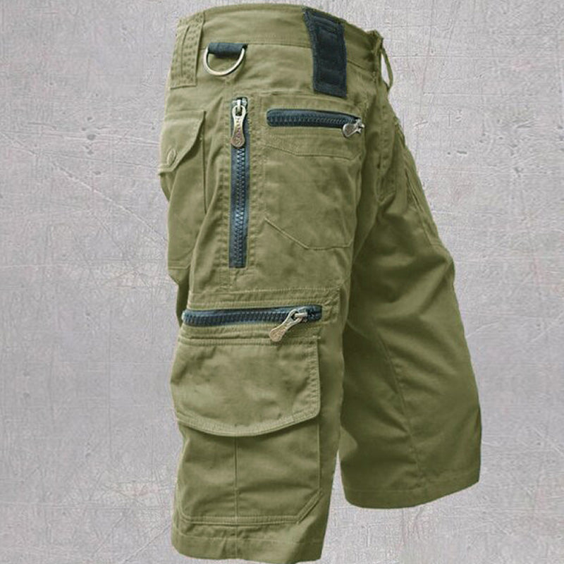 Herren Mehrere Taschen Kurze Hosen