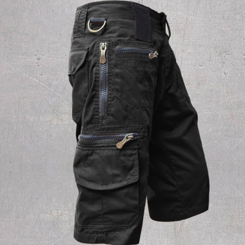 Herren Mehrere Taschen Kurze Hosen