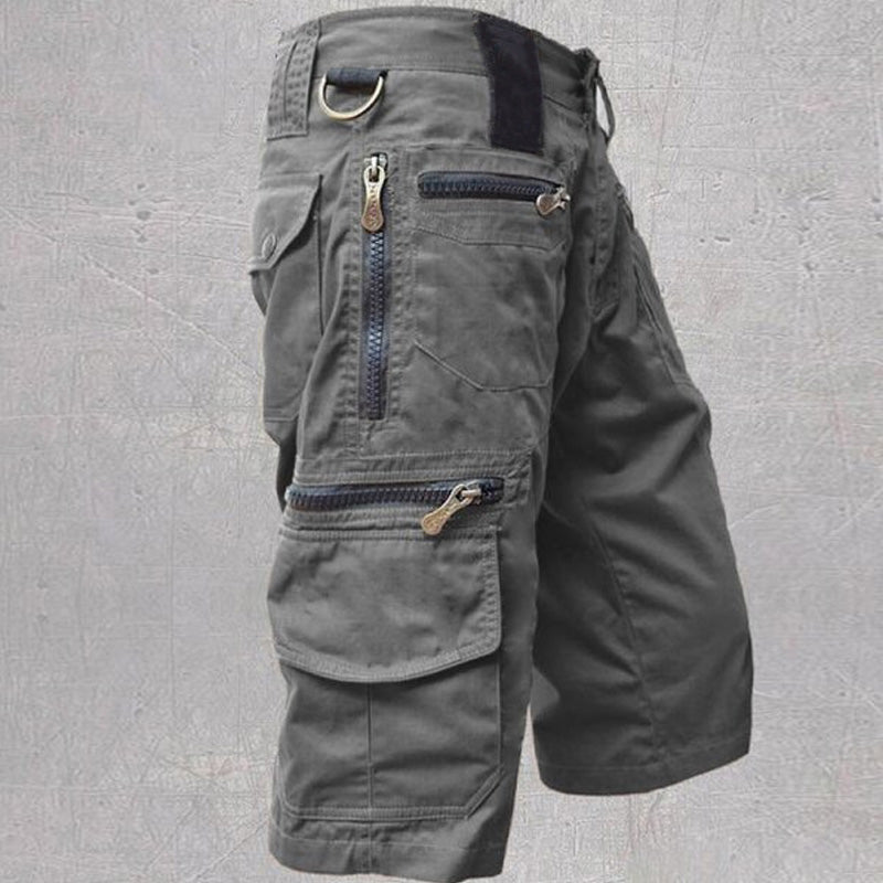 Herren Mehrere Taschen Kurze Hosen