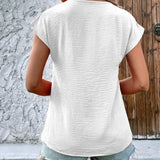 Leanar | Damen V-Ausschnitt Bluse | Bequem