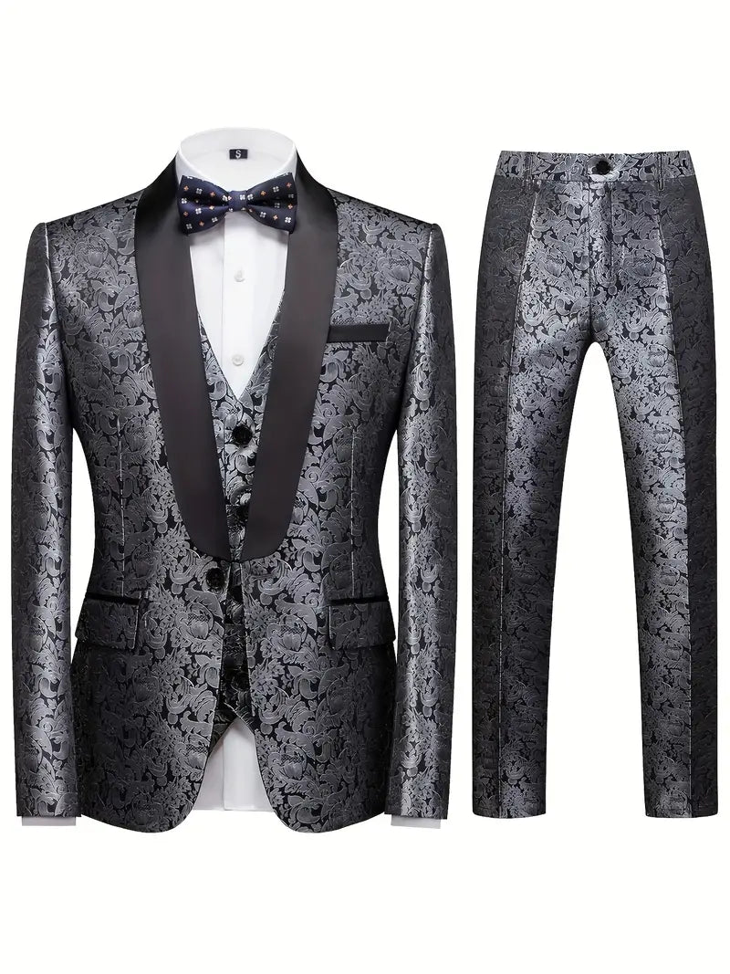 Herren Moderne Formell Smoking | Dreiteilig