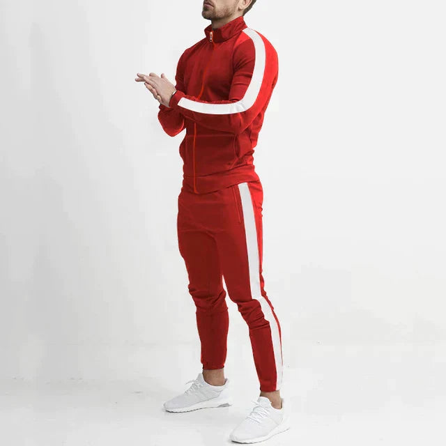 Herren Sportlich Jogginganzug | Zweiteiler Set
