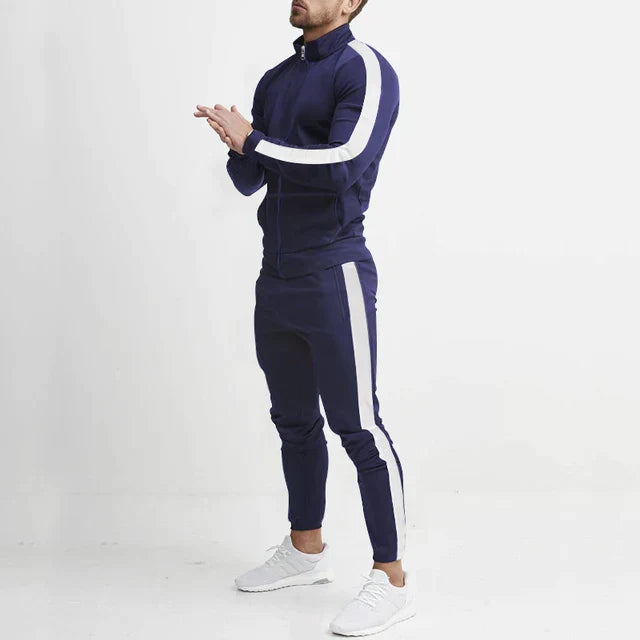 Herren Sportlich Jogginganzug | Zweiteiler Set