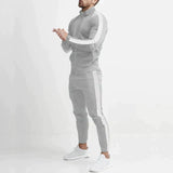 Herren Sportlich Jogginganzug | Zweiteiler Set