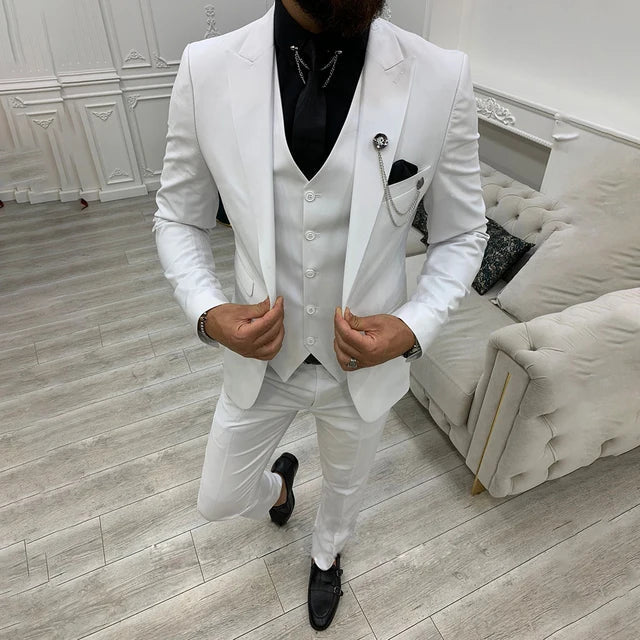 Herren Moderne Anzug | Dreiteilig