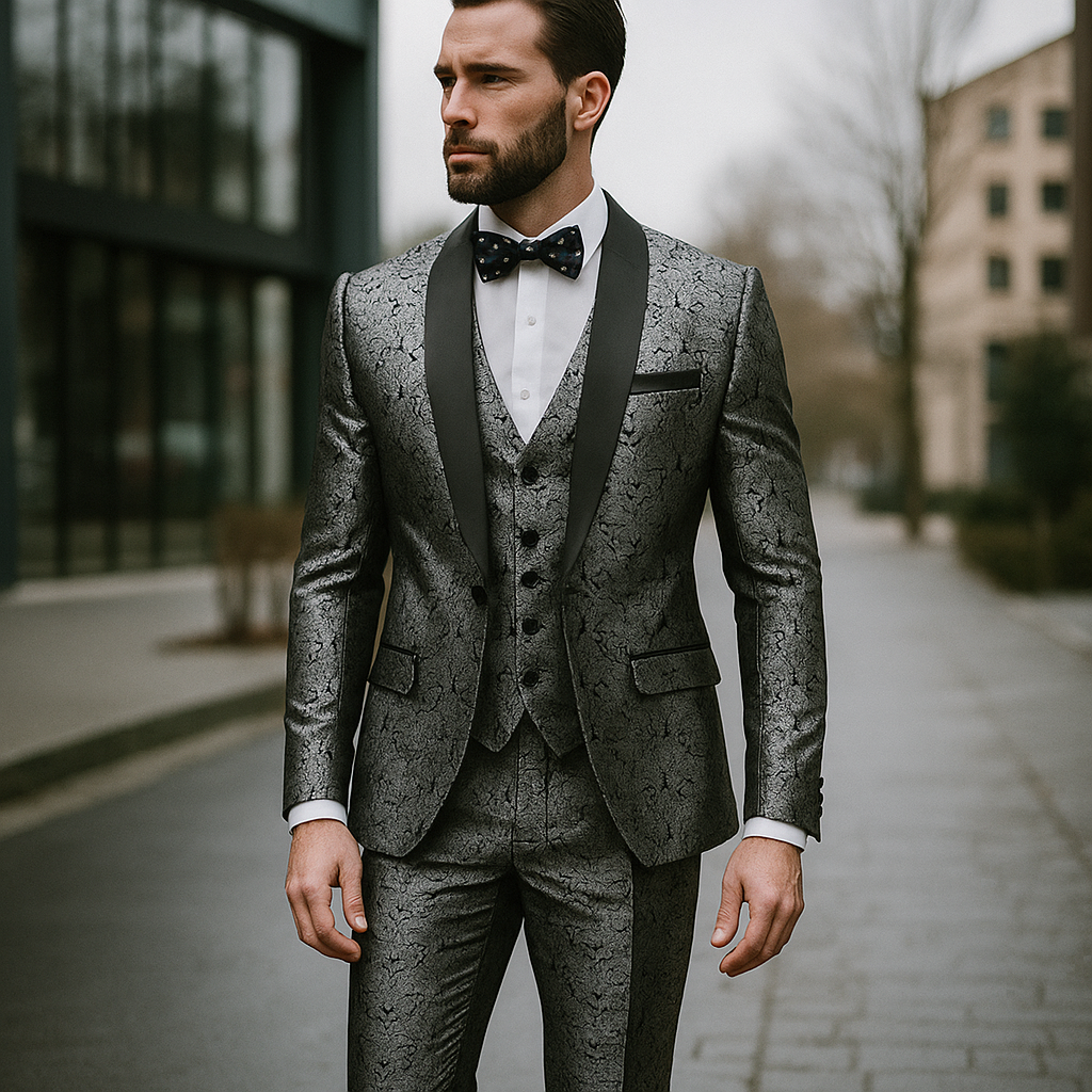 Herren Moderne Formell Smoking | Dreiteilig