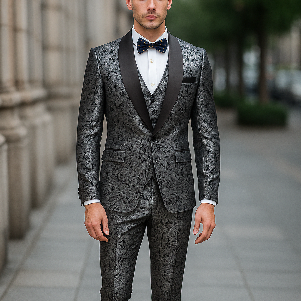 Herren Moderne Formell Smoking | Dreiteilig