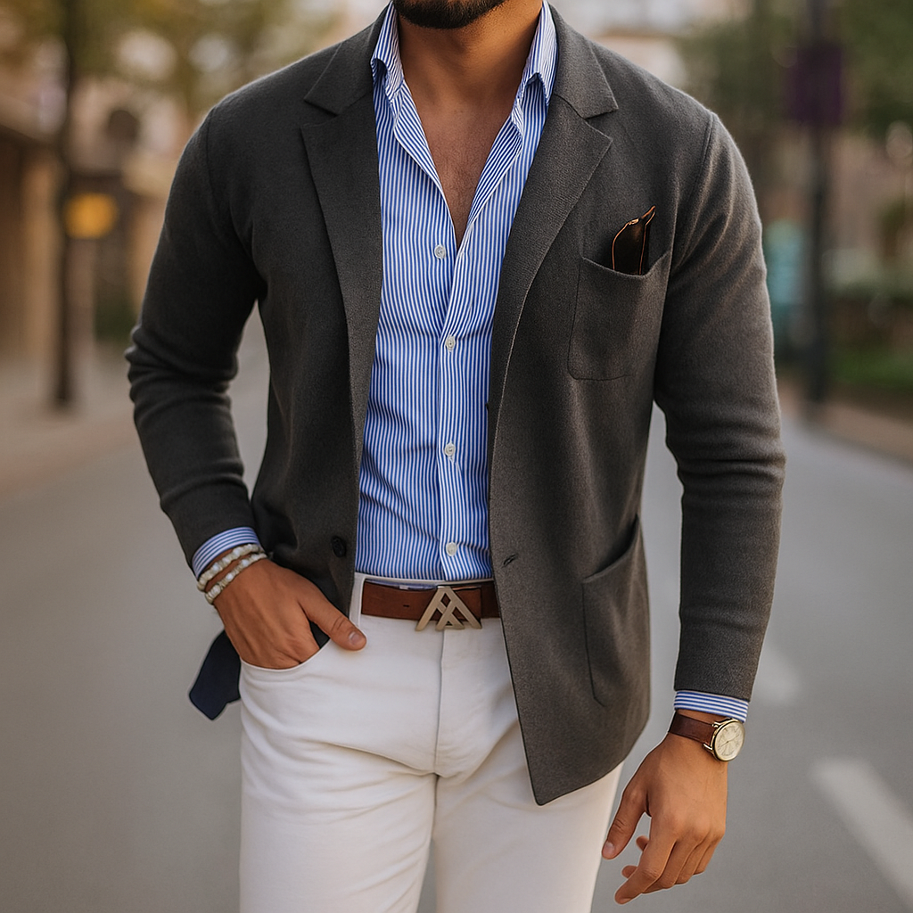 Men's Winter Warm Blazer | Light