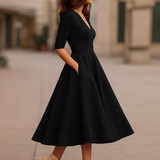 Annamaria | Robe de Soirée Rétro Femme | Midi