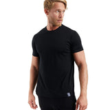 Herren Kurzarm Rundhals Einfach T-Shirt