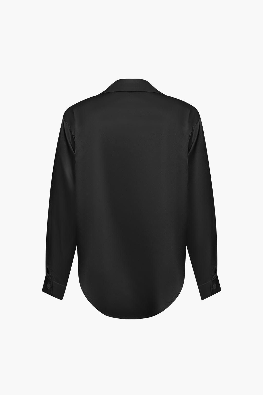 Damen Geknöpft Lang Bluse