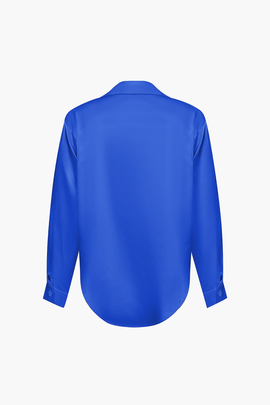 Damen Geknöpft Lang Bluse