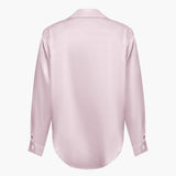 Damen Geknöpft Lang Bluse