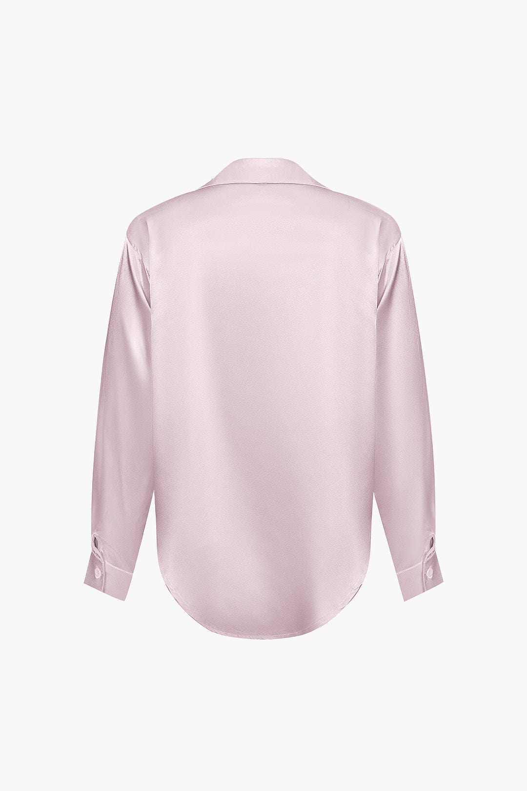 Damen Geknöpft Lang Bluse
