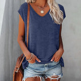 Ilonna | Damen V-Ausschnitt Oberteil | Klassiker