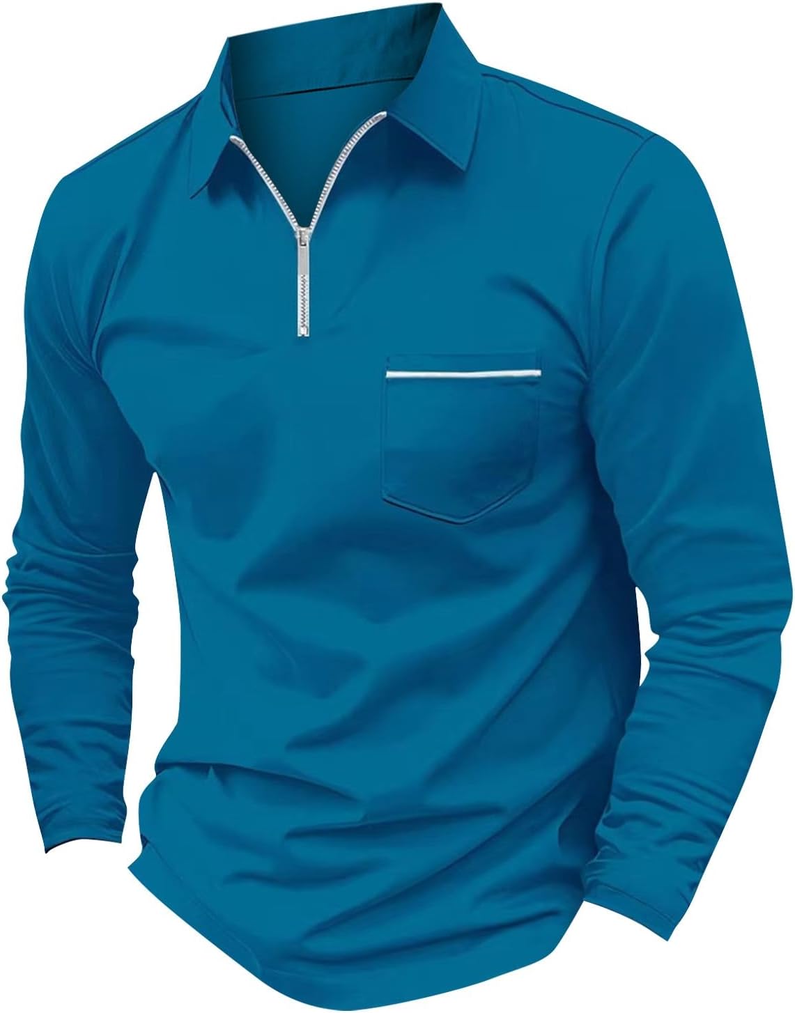 Stefan | Herren Langärmeliges Polo-Shirt | Klassischer Schnitt