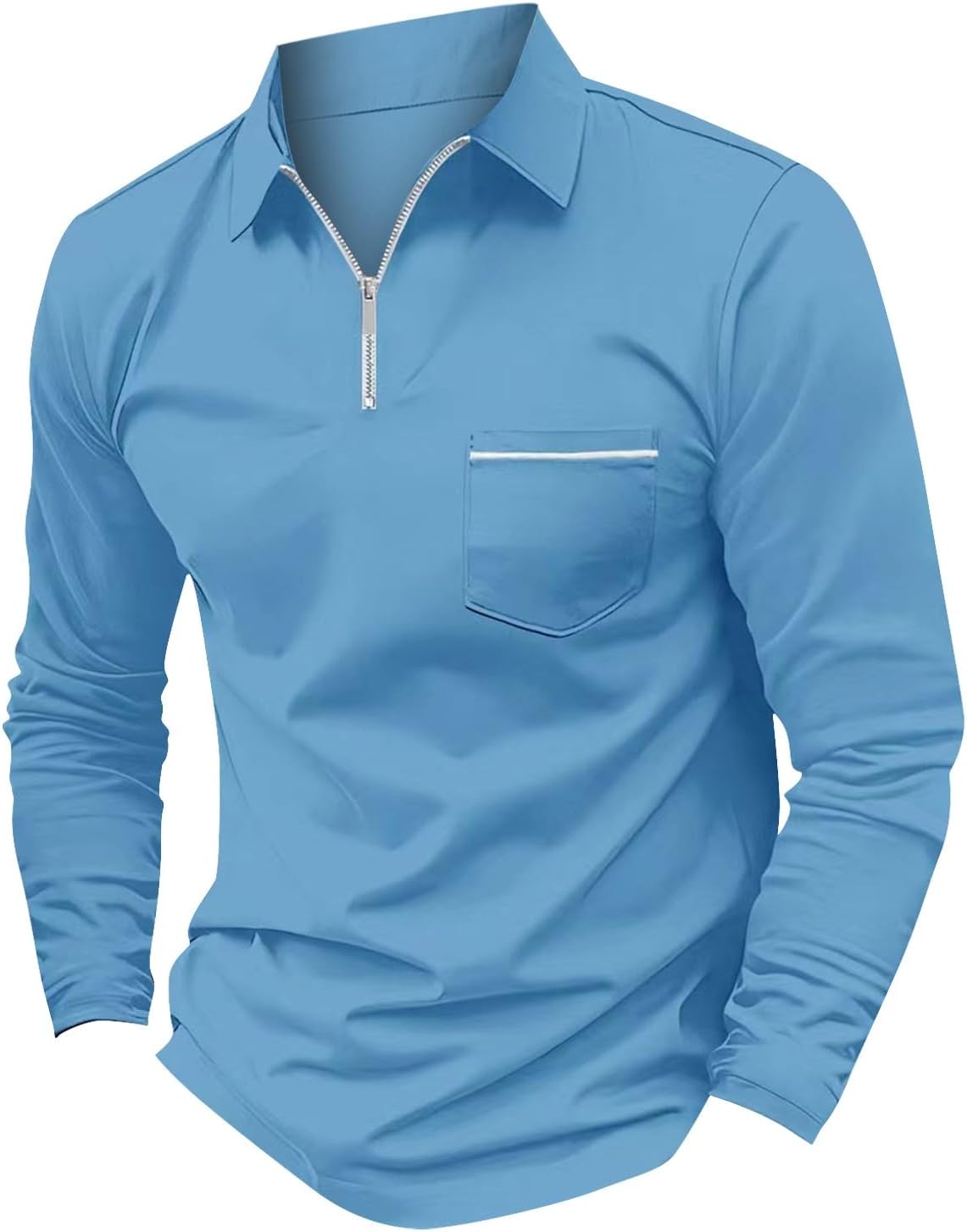 Stefan | Herren Langärmeliges Polo-Shirt | Klassischer Schnitt