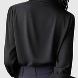 Hazel | Camisa abotonada con tapeta oculta