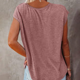 Ilonna | Damen V-Ausschnitt Oberteil | Klassiker