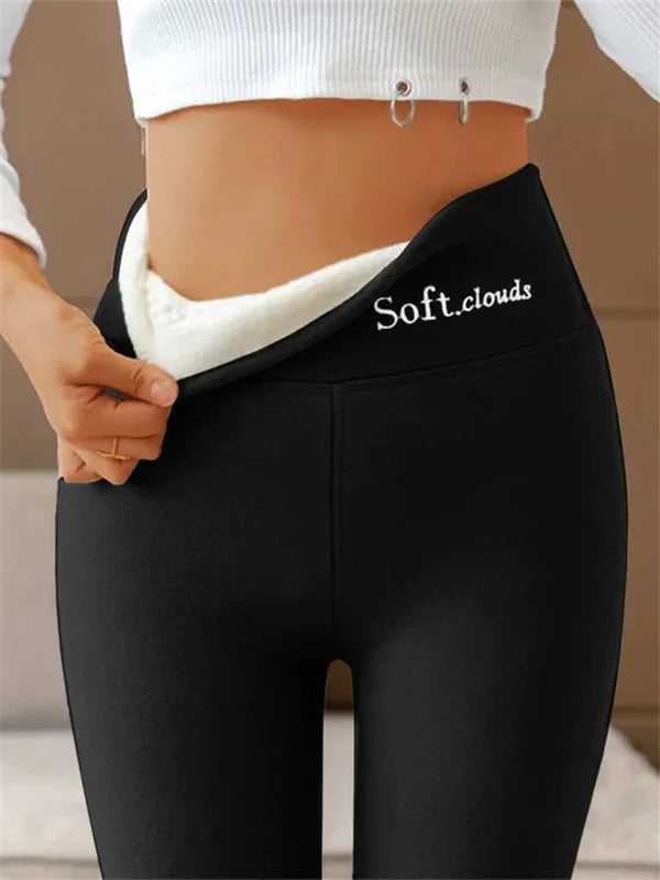 Damskie Legginsy z Wysokim Stanem | Lekkie