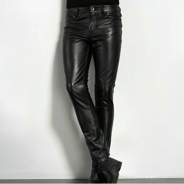 Jonner | Pantalones modernos ajustados para hombre | Negro