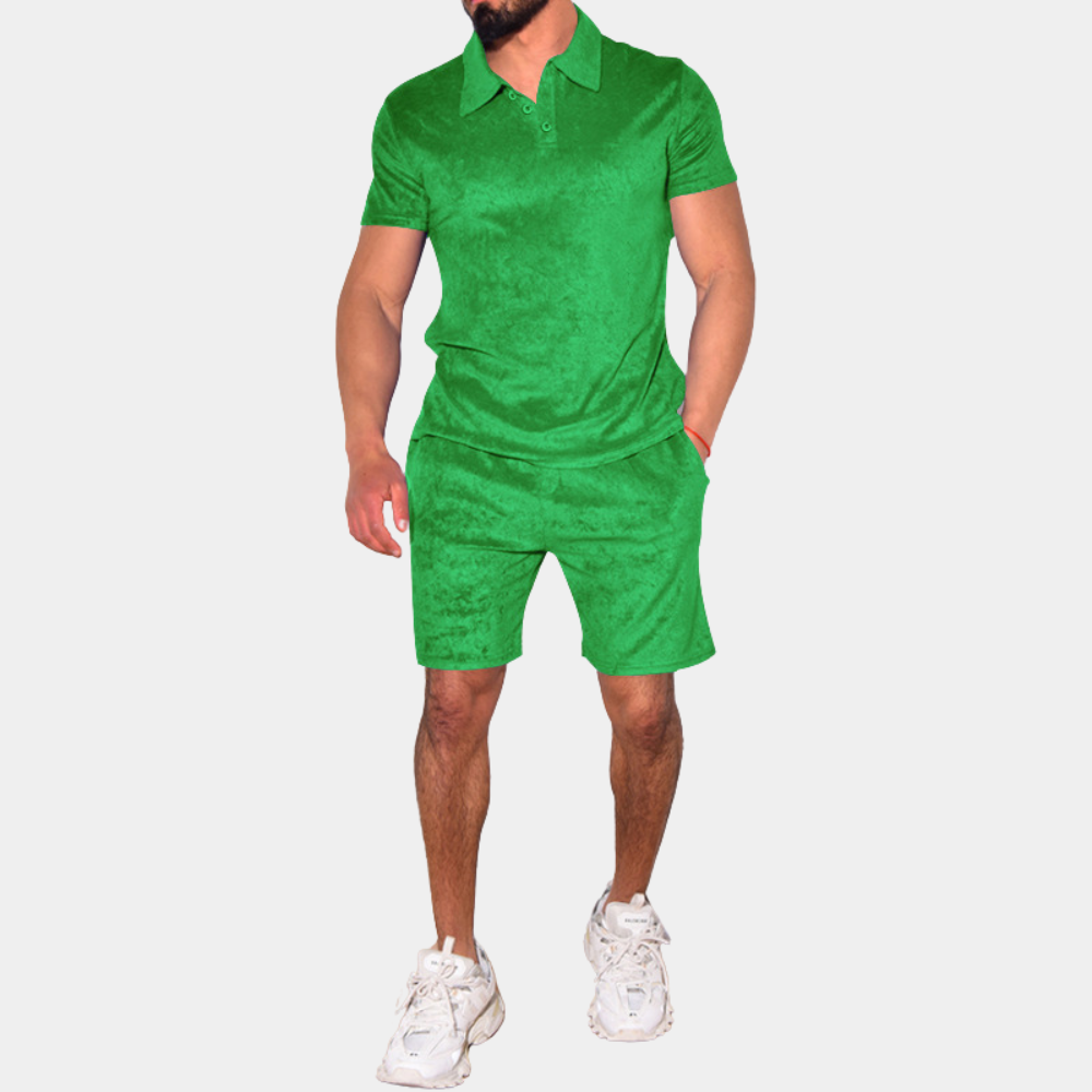 Dominik | Herren Stilvoll Sommer Set | Zweiteiler
