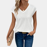 Gilena | Camisa casual ligera para mujer | Manga corta