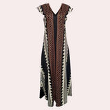 Sendira | Damen Stilvoll Sommerkleid | Maxi
