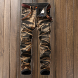 Herren Lang Vintage Jeans