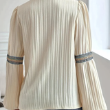 Loyce | Damen Elegante Bluse | Langarm