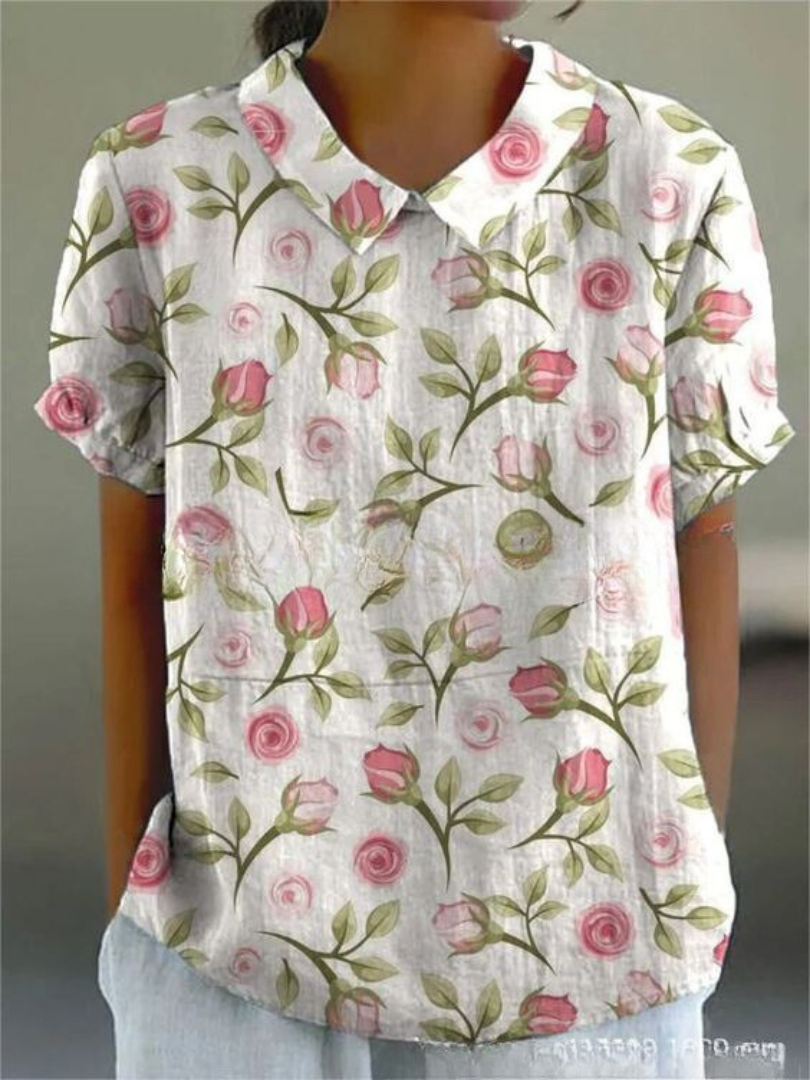 Harper | Camisa abotonada con estampado floral