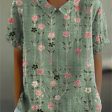 Harper | Camisa abotonada con estampado floral