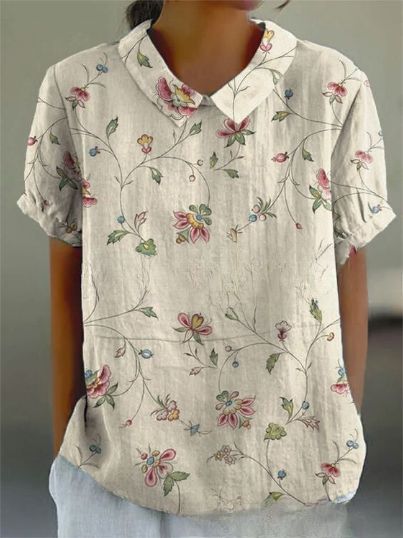 Harper | Camisa abotonada con estampado floral
