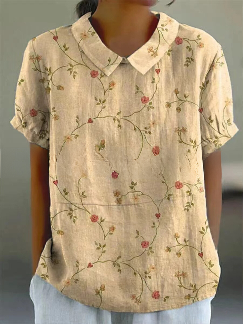 Harper | Camisa abotonada con estampado floral