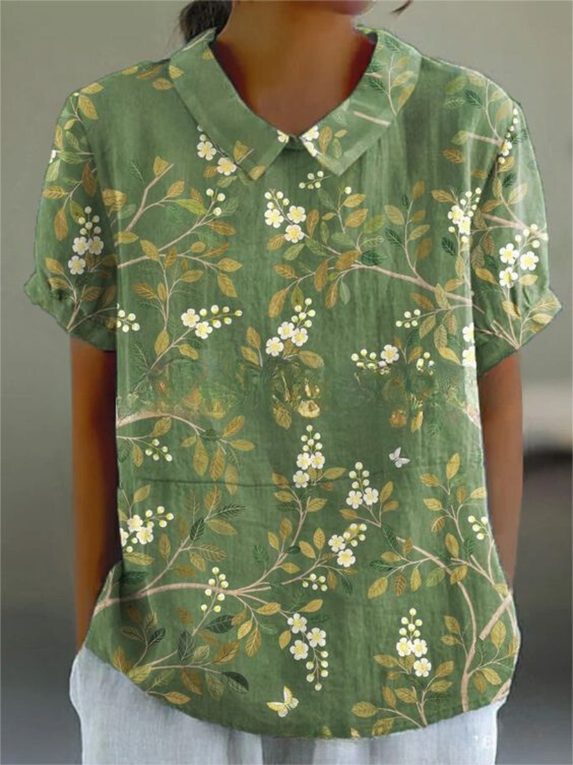 Harper | Camisa abotonada con estampado floral