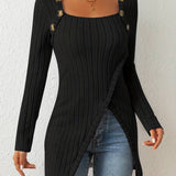 Everleigh | Top de manga larga para mujer | Elegante