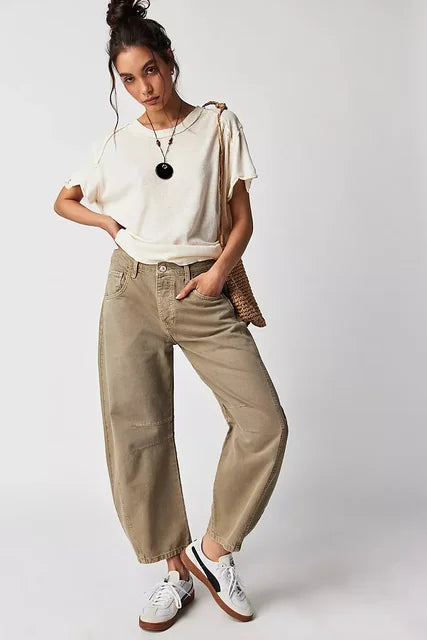 Damen Lässige Leichte Jeans | Niedrigbau