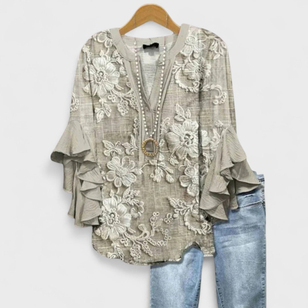 Leah | Schleifen Bluse