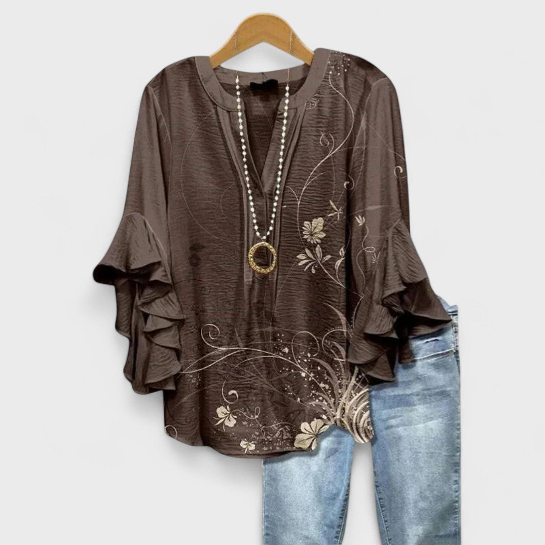 Leah | Schleifen Bluse