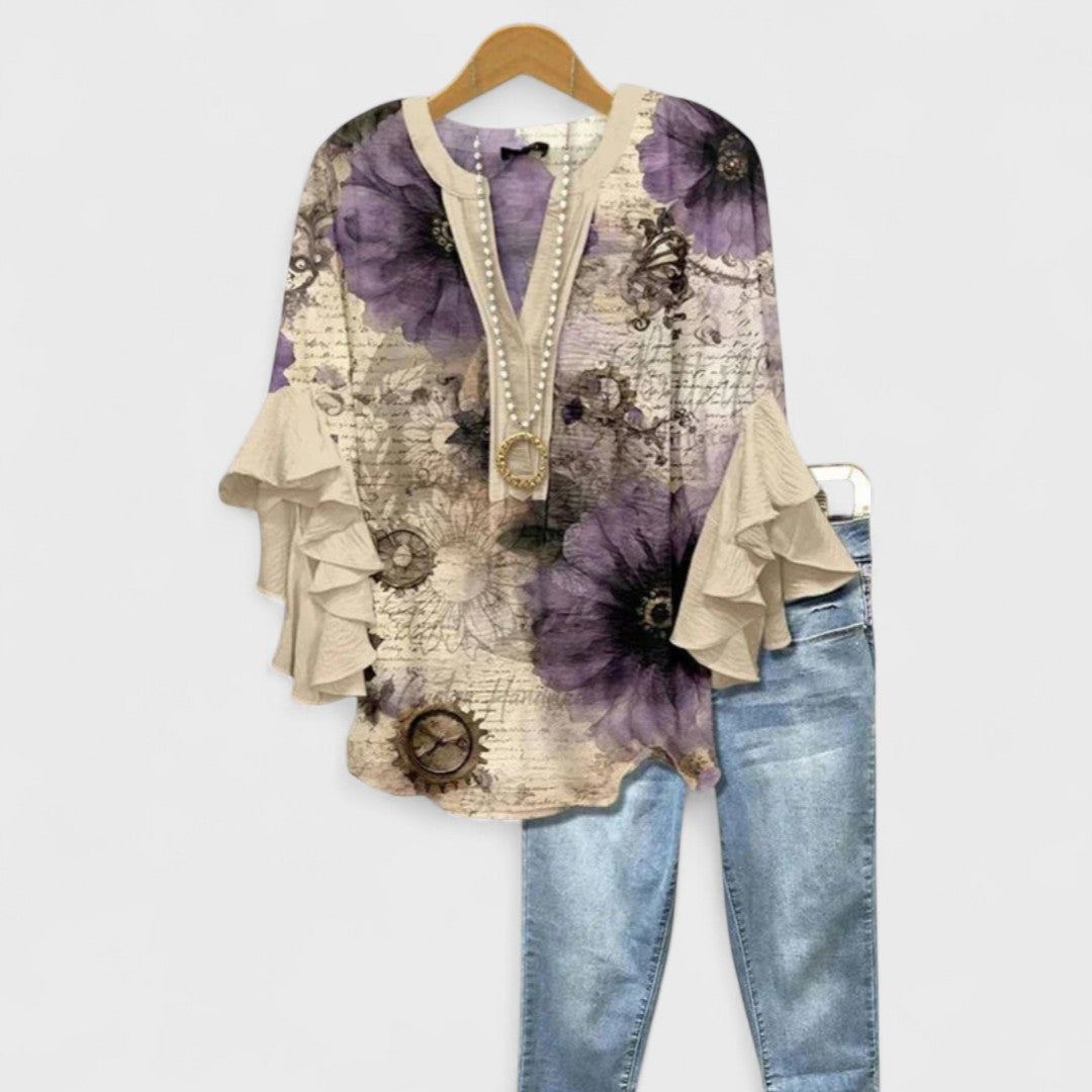 Leah | Schleifen Bluse