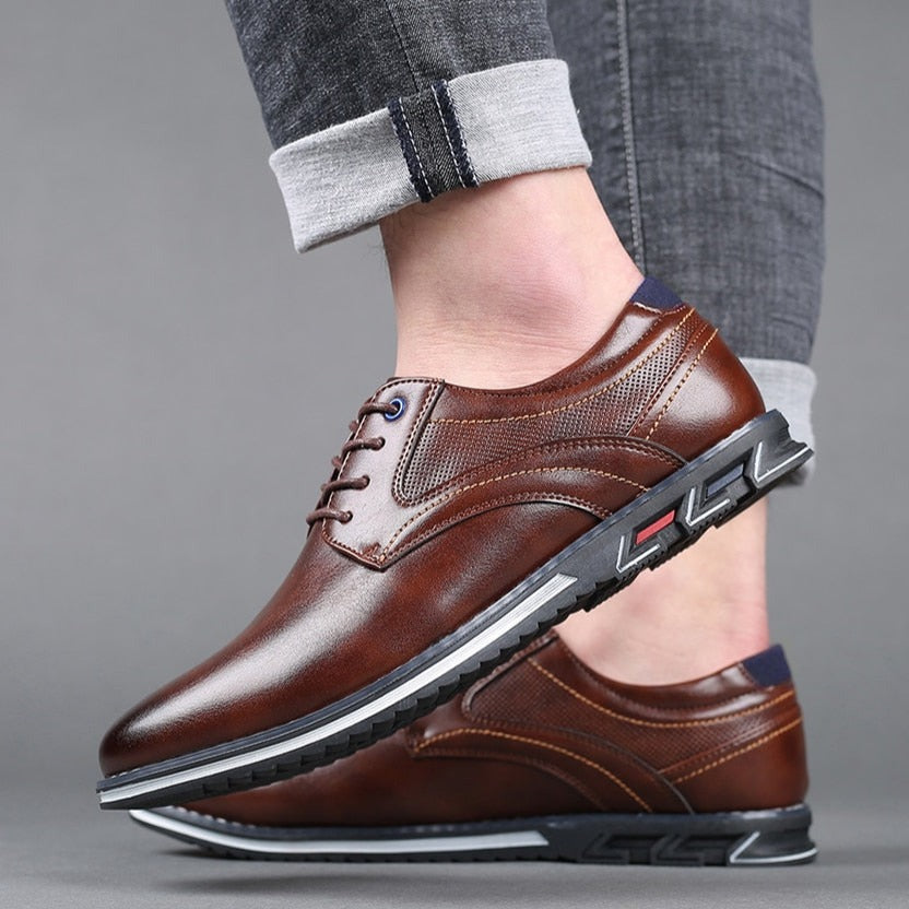 Gunner | Męskie eleganckie wygodne buty | Lekkie